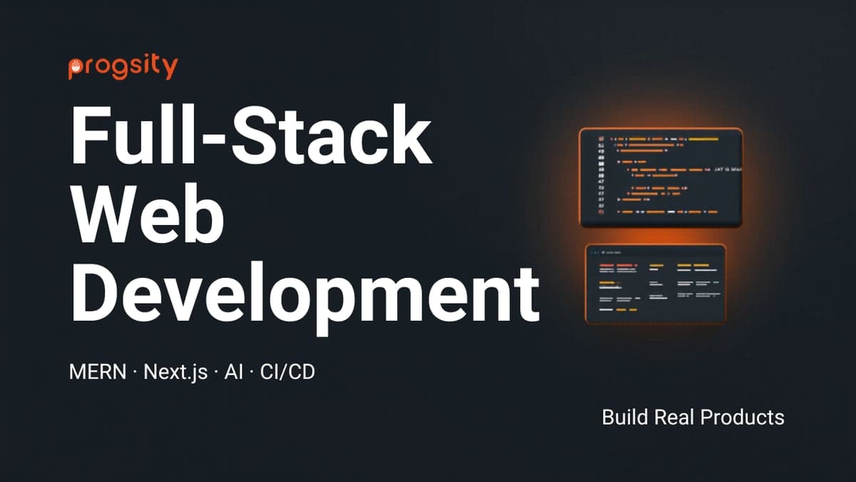 Full-Stack Web Development with MERN, Next.js & AI